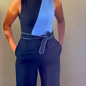 Vince Camuto Women’s Jumpsuit Size 6 NAVY BLUE
